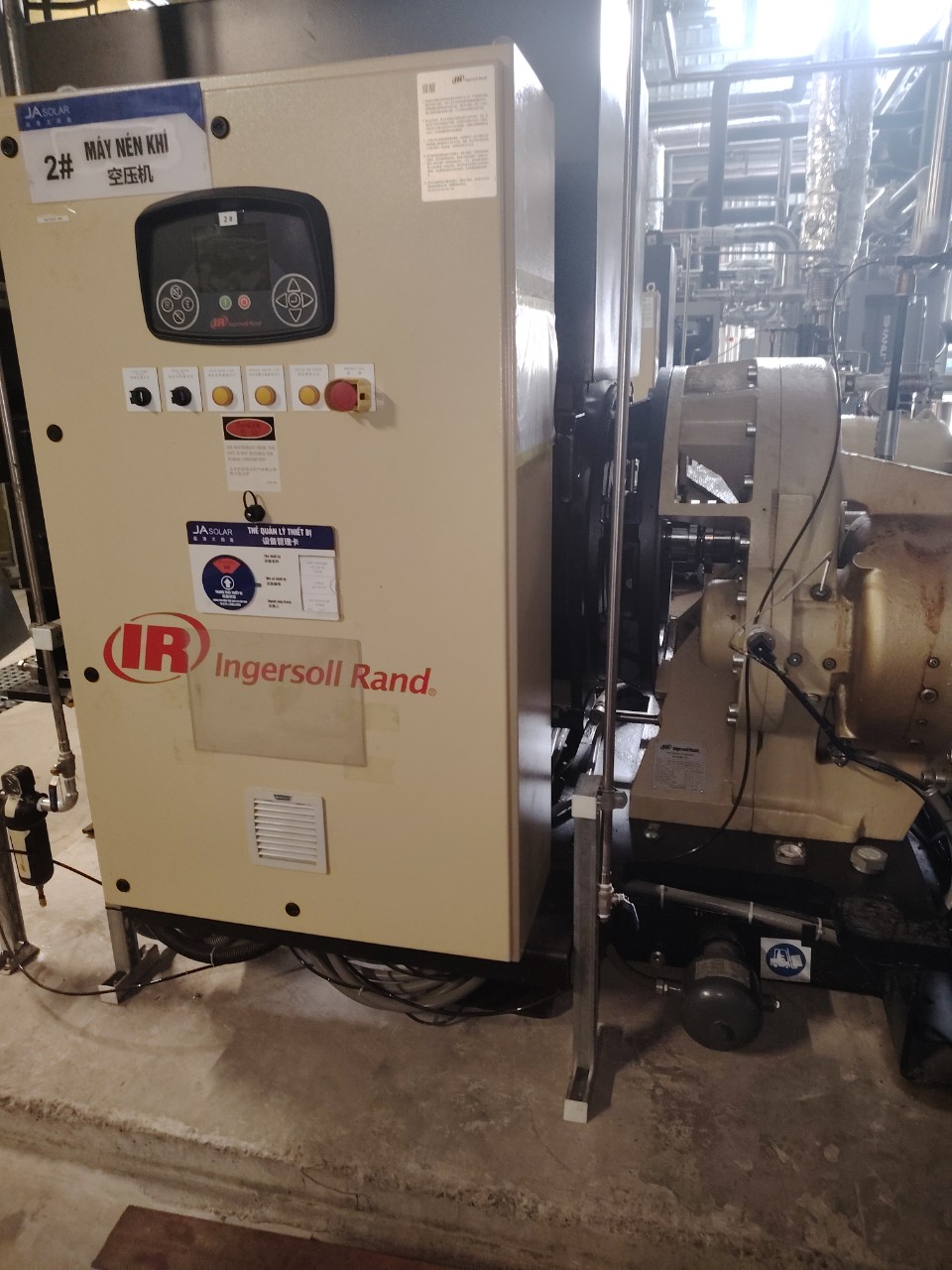 Đại Tu Máy Nén Khí Ingersoll Rand