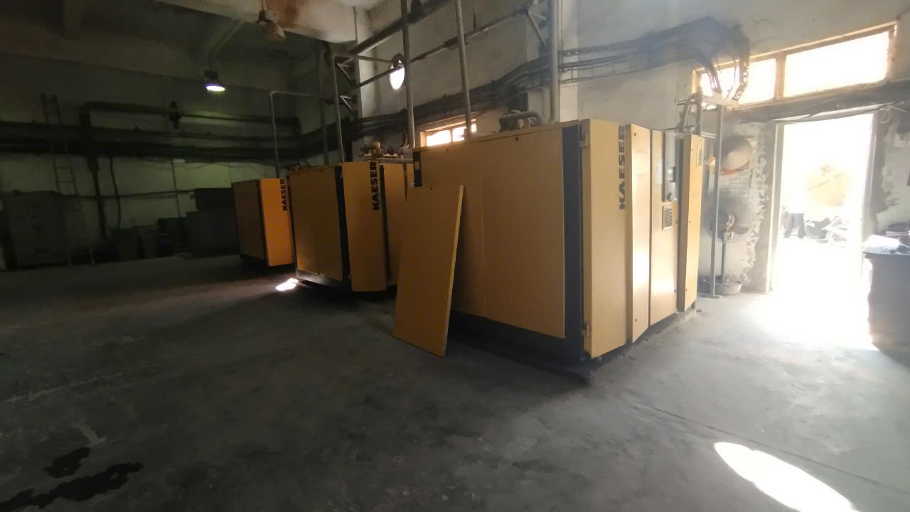 Đại tu đầu nén và động cơ máy nén khí trục vít